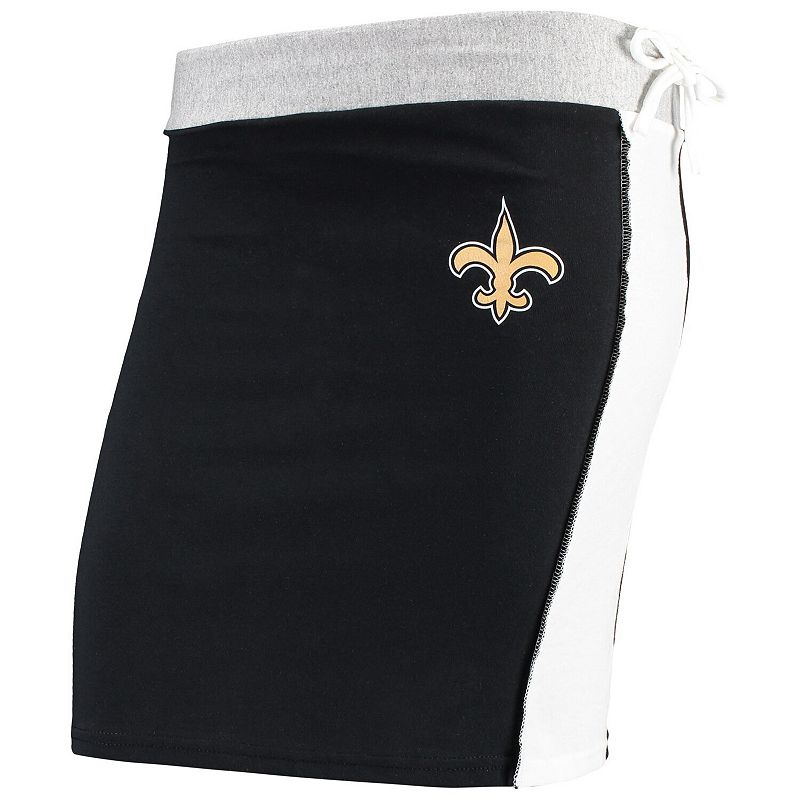 Womens Refried Apparel Black New Orleans Saints Sustainable Short Skirt, S