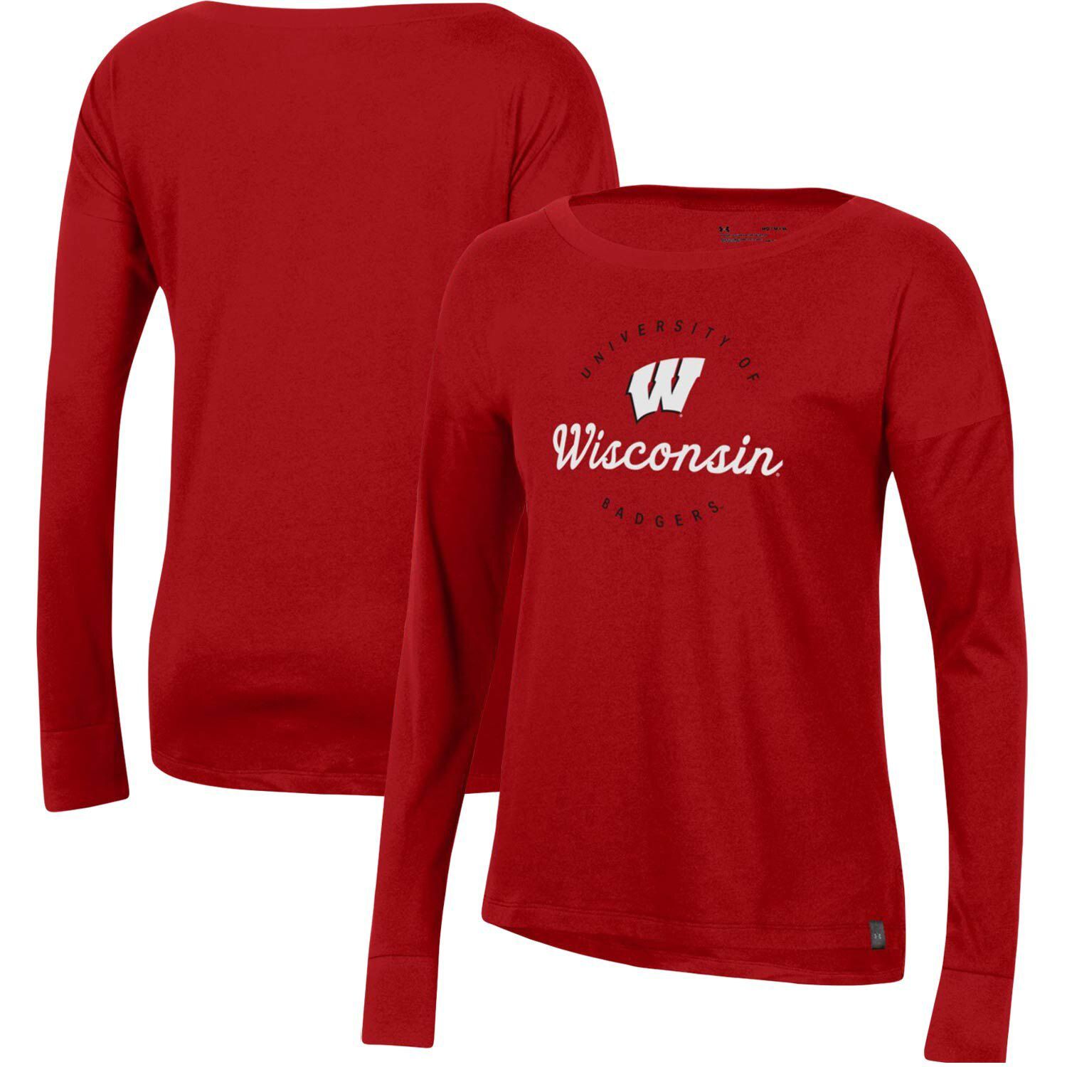 under armour red long sleeve