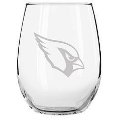 Louisville Cardinals 15oz. Etched Double Old Fashioned Glass