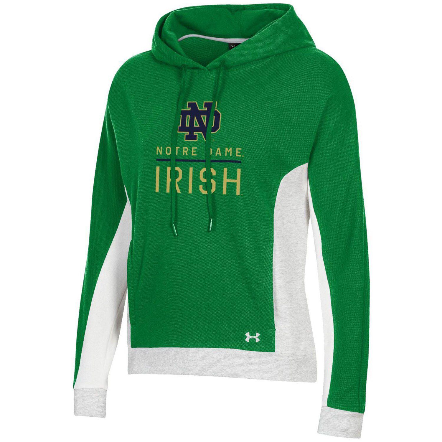 notre dame green pullover