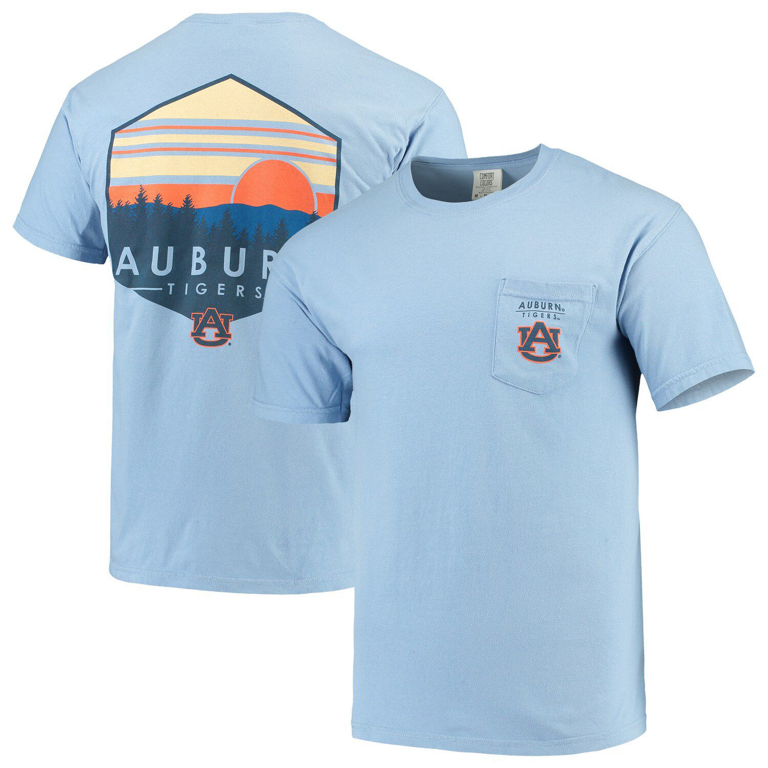 auburn t shirts comfort colors