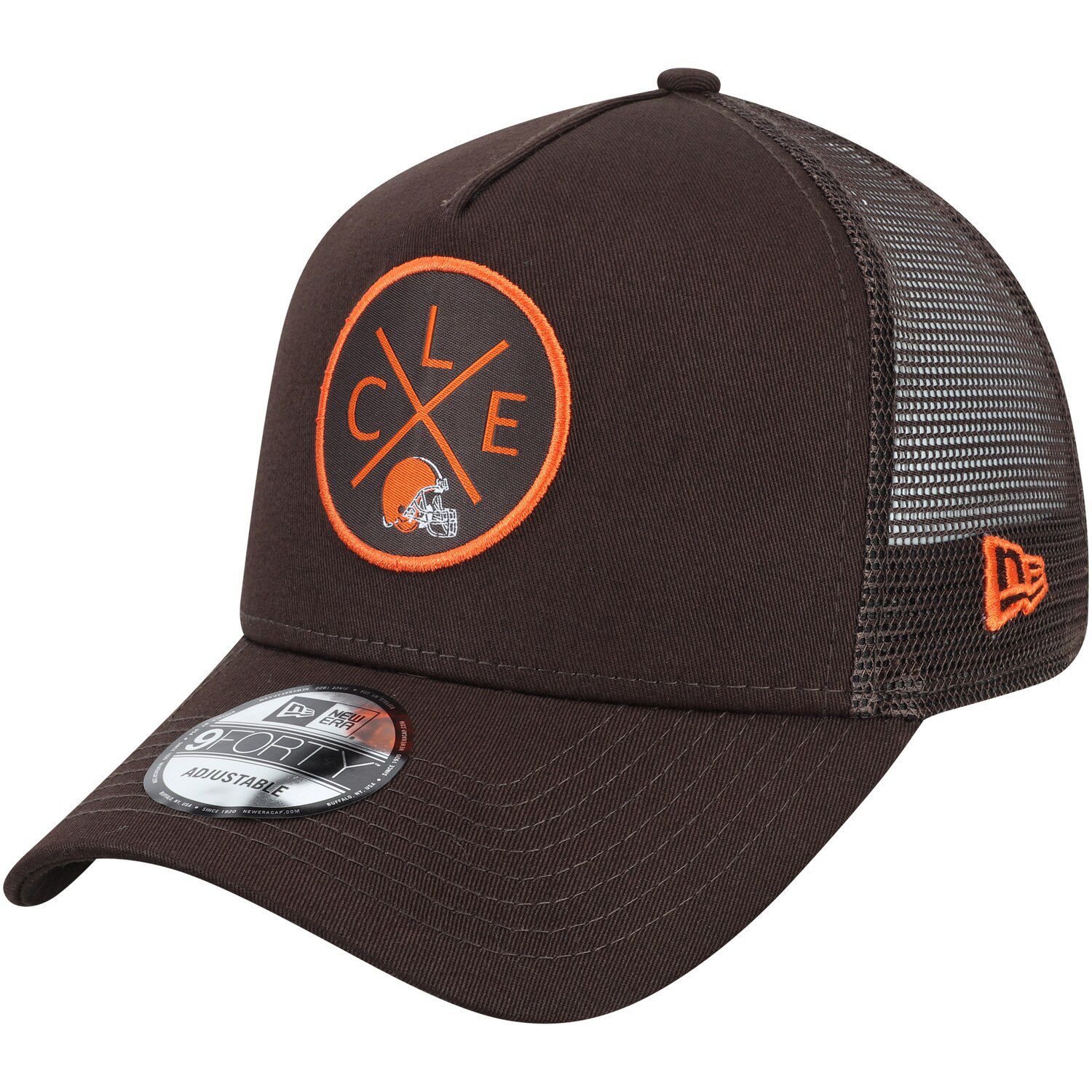 cleveland browns mesh hat