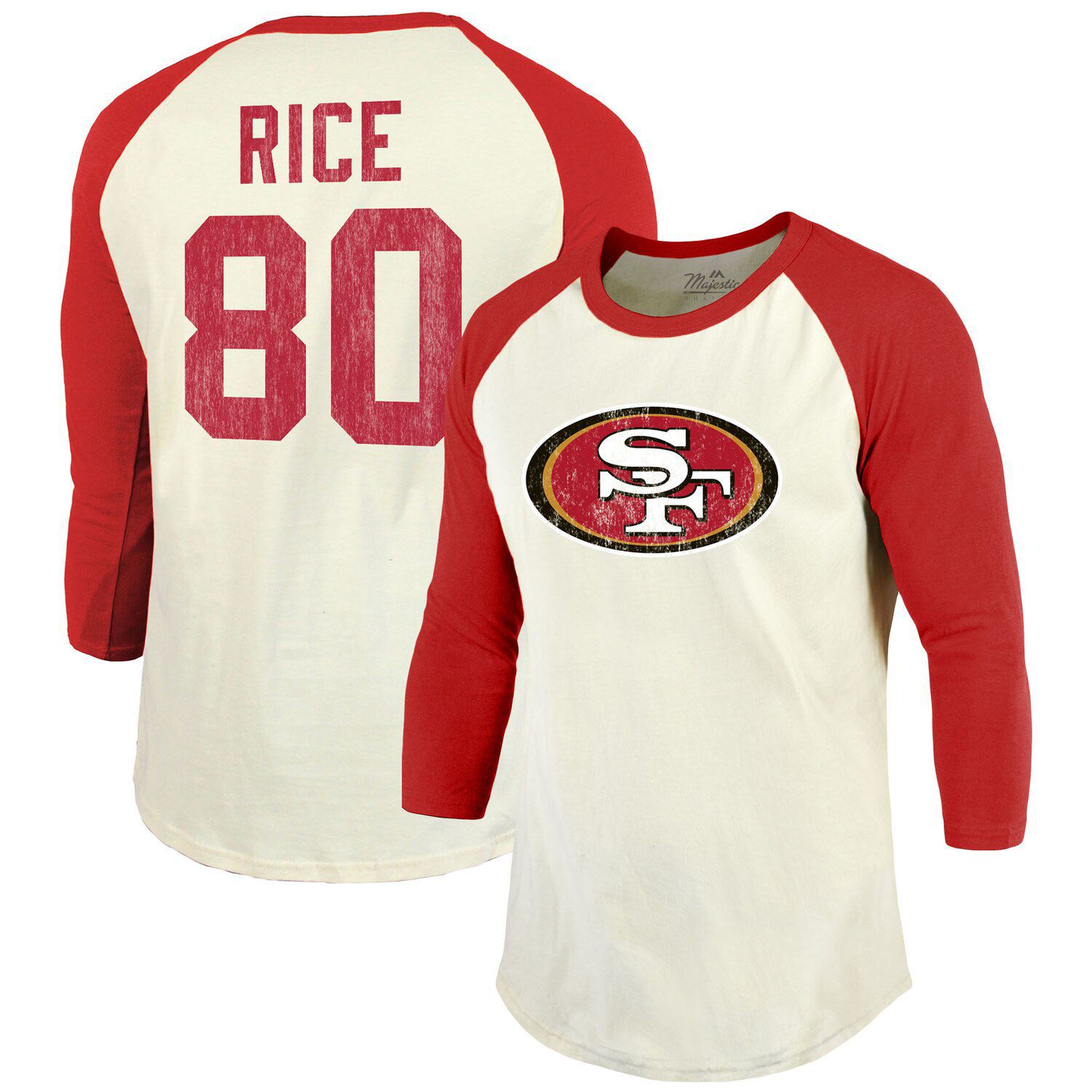 49ers long sleeve throwback jersey