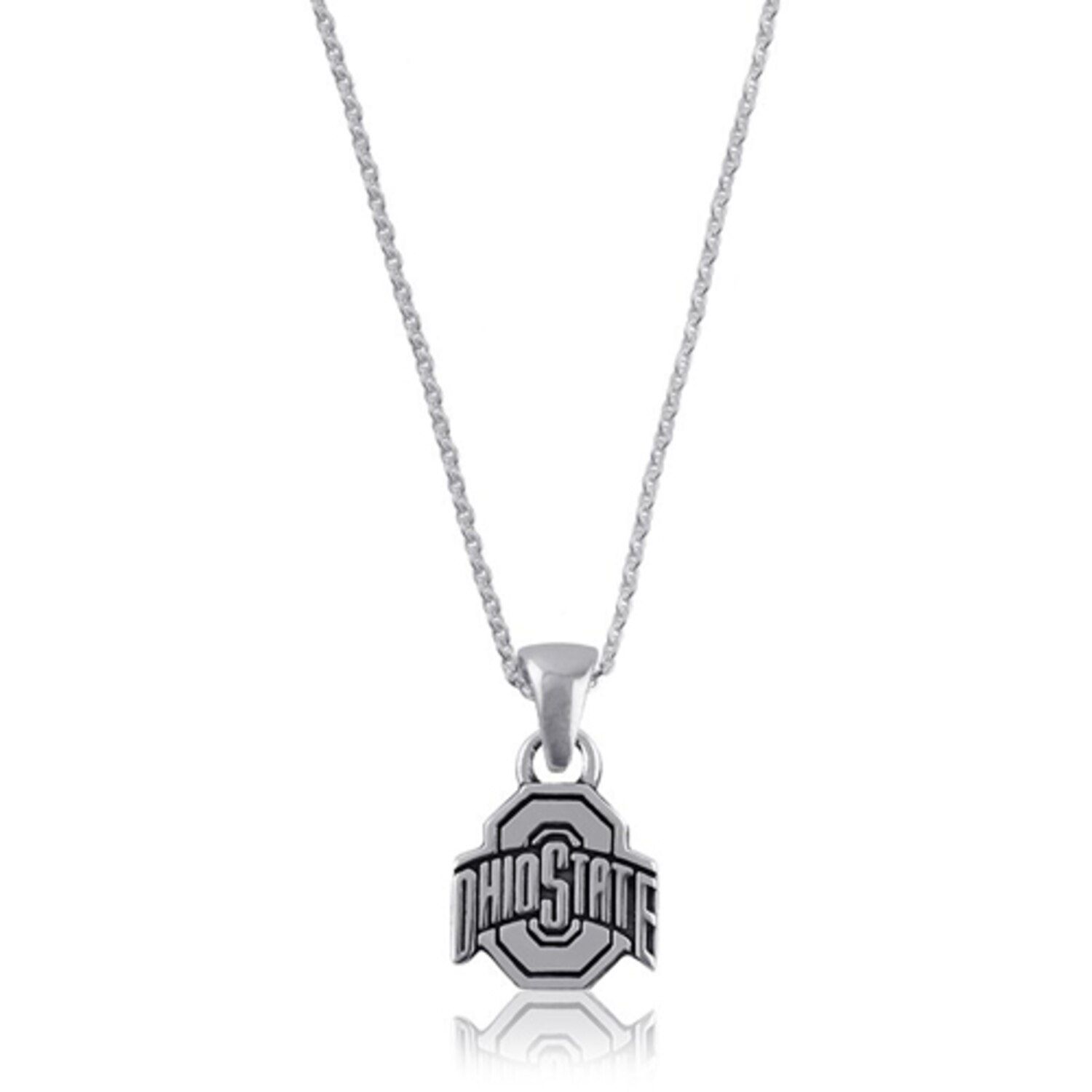 Image for Unbranded Women's Dayna Designs Ohio State Buckeyes Pendant Necklace at Kohl's.