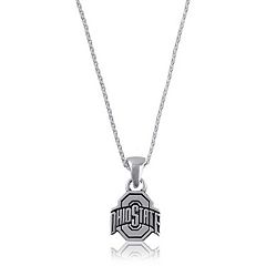 Womens Dayna Designs Ohio State Buckeyes Pendant Necklace