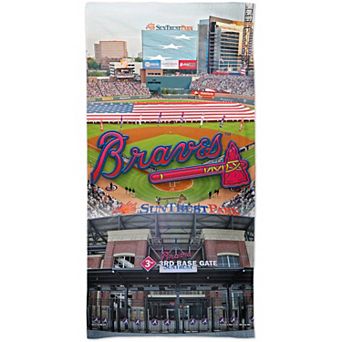 WinCraft Atlanta Braves 30" x 60" Ballpark Spectra Beach Towel