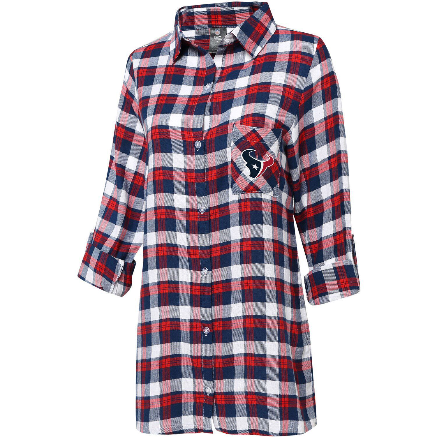 houston texans button up shirt