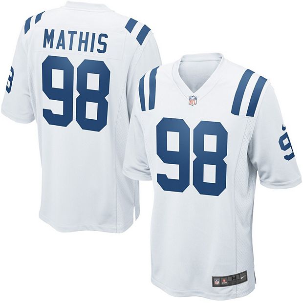 Nike Indianapolis Colts Robert Mathis #98 On Field Jersey S White NFL