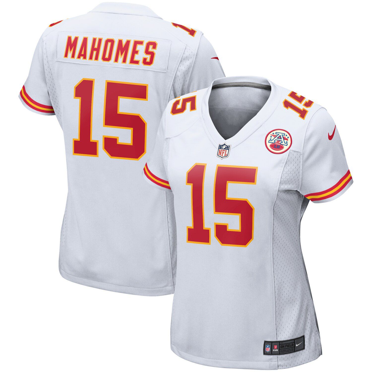 patrick mahomes jersey white