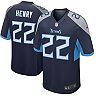 Youth Nike Derrick Henry Navy Tennessee Titans New 2018 Game Jersey