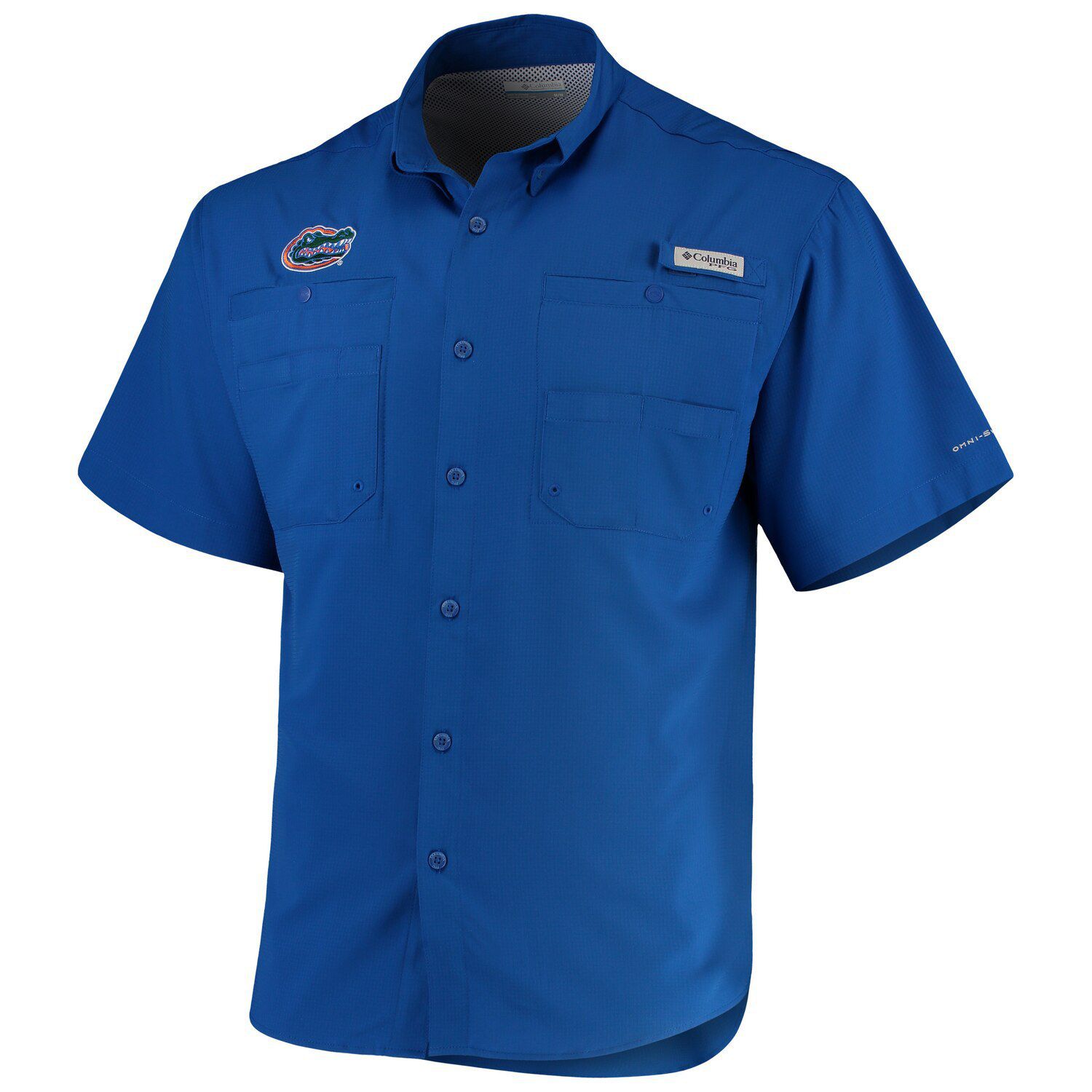 royal blue columbia shirt