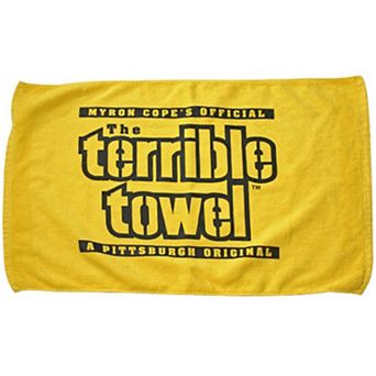 Myron Cope's Official - The Terrible Towel - A Pittsburgh Original - Gold