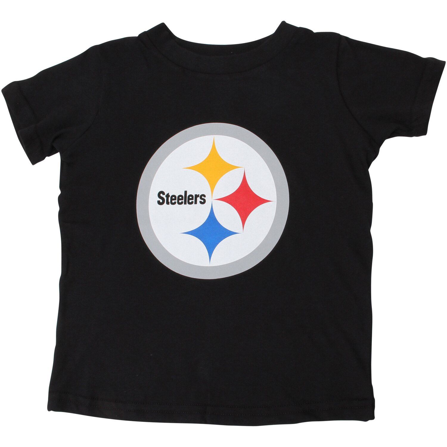 Pittsburgh Steelers Black Team Logo T-Shirt