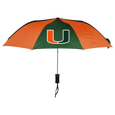 WinCraft Miami Hurricanes 42'' Folding Umbrella