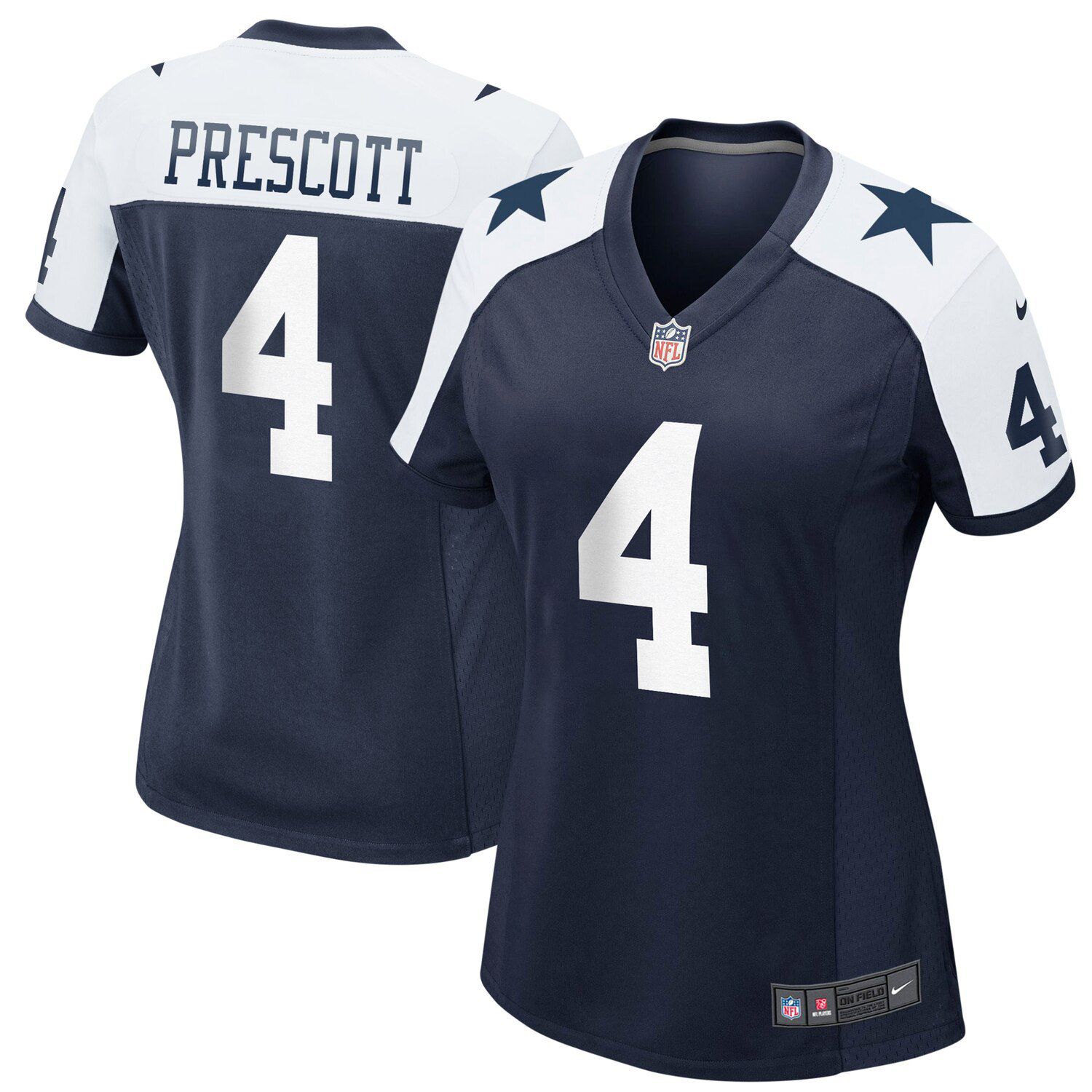 dallas cowboys dak prescott jersey womens