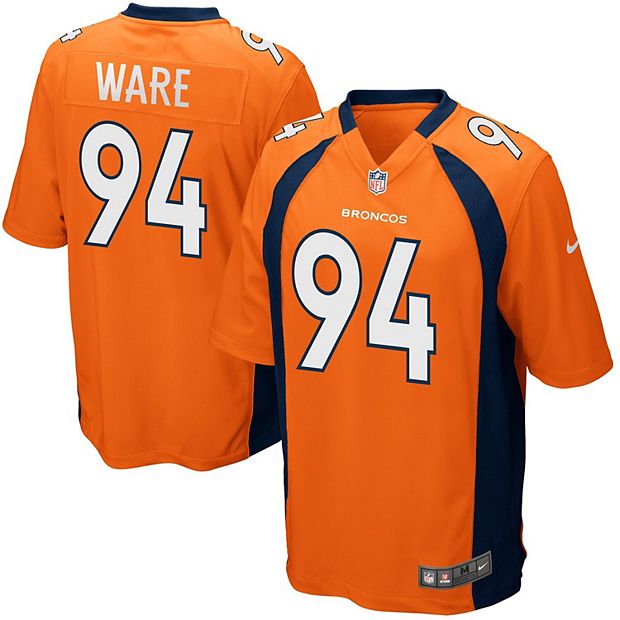 Nike, Shirts, Official Nfl Team Store Denver Broncos On Field Game Jersey  3 Size S