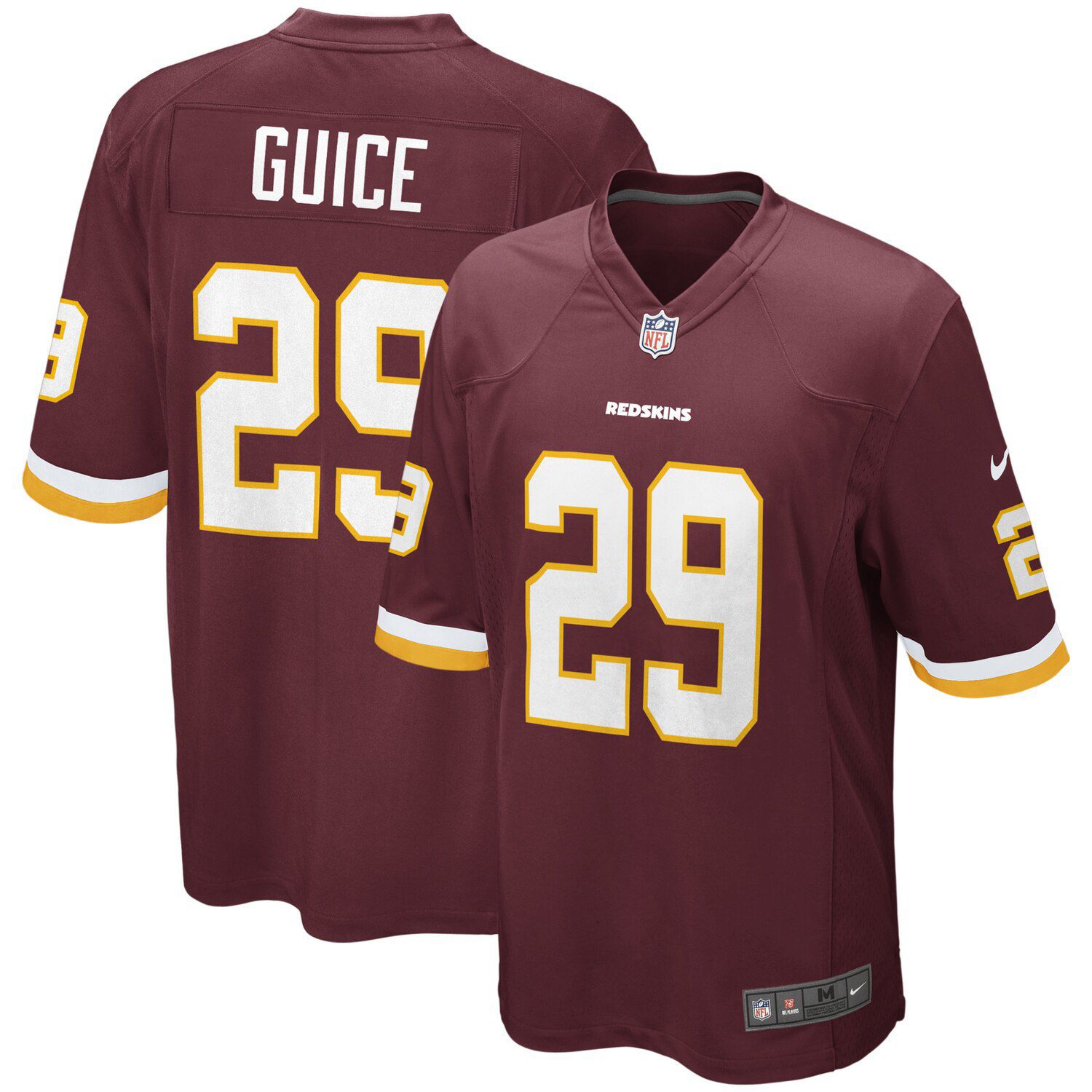 guice redskins jersey