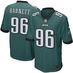 Men's Nike Dallas Goedert Midnight Green Philadelphia Eagles Super Bowl LVII Patch Game Jersey Size: 3XL