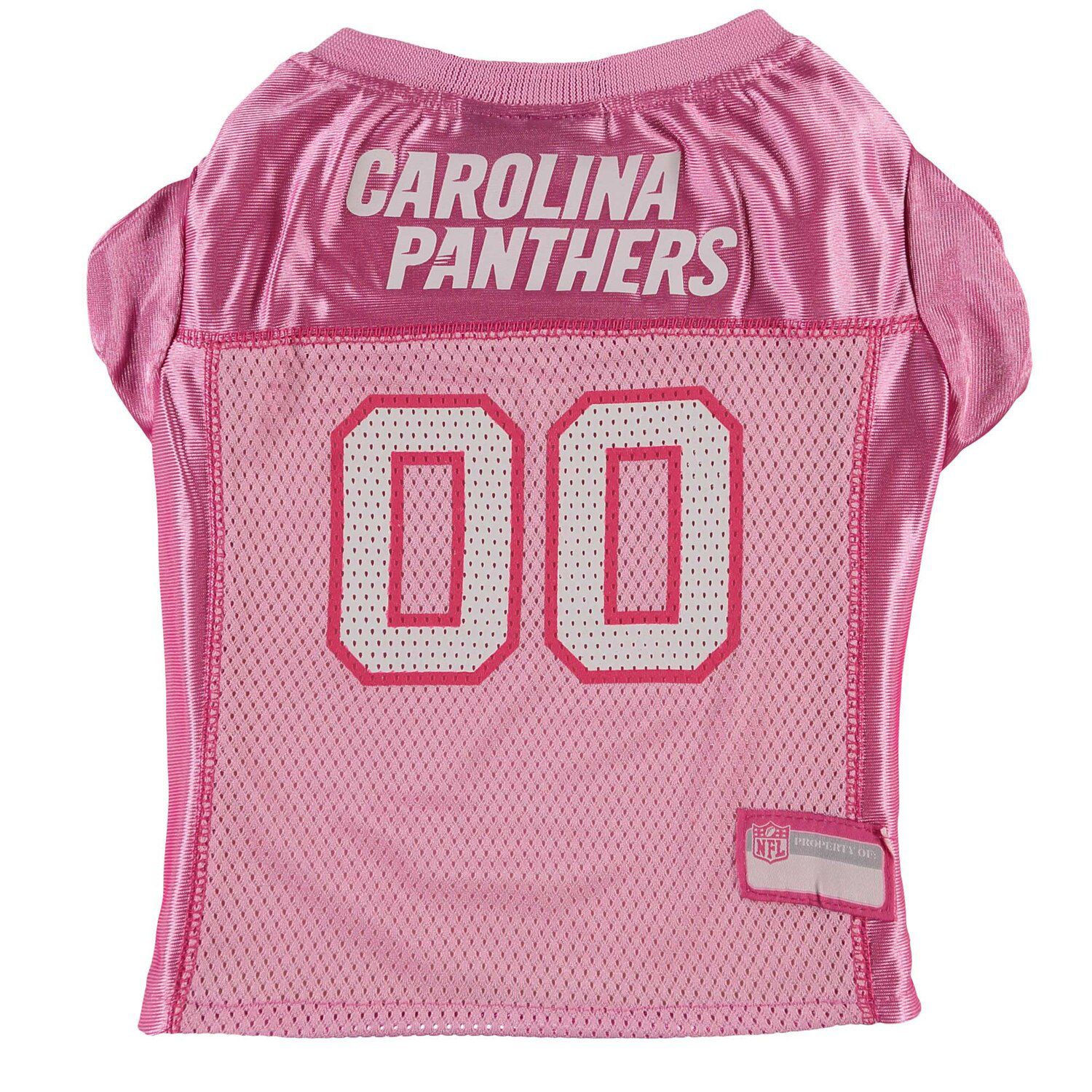 pink carolina panthers jersey