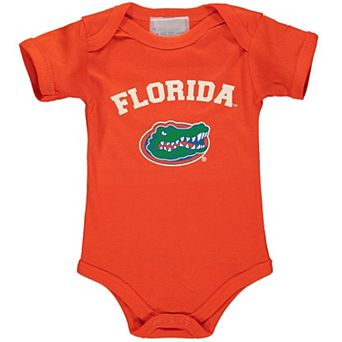 Infant Orange Florida Gators Arch Logo Bodysuit