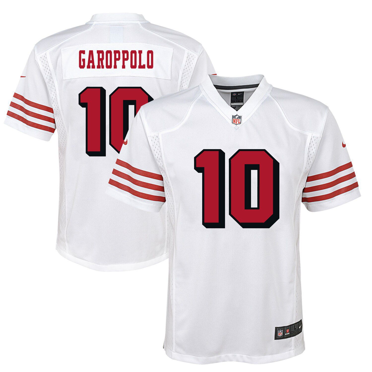 jimmy garoppolo youth jersey