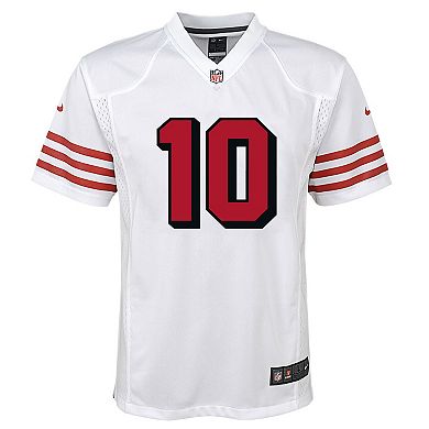 Youth Nike Jimmy Garoppolo White San Francisco 49ers Color Rush Player Game Jersey