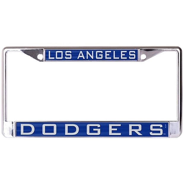 WinCraft,Los Angeles Dodgers Laser Chrome License Plate Frame