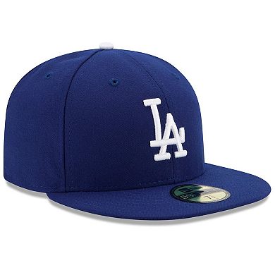 Men's New Era Royal Los Angeles Dodgers Authentic Collection On Field 59FIFTY Performance Fitted Hat