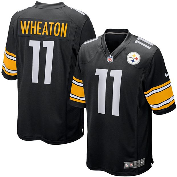 Mens Pittsburgh Steelers Markus Wheaton Nike Black Game Jersey