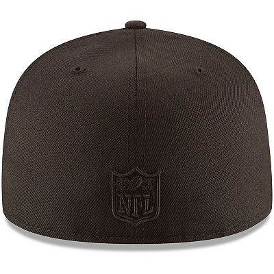 Men's New Era San Francisco 49ers Black on Black 59FIFTY