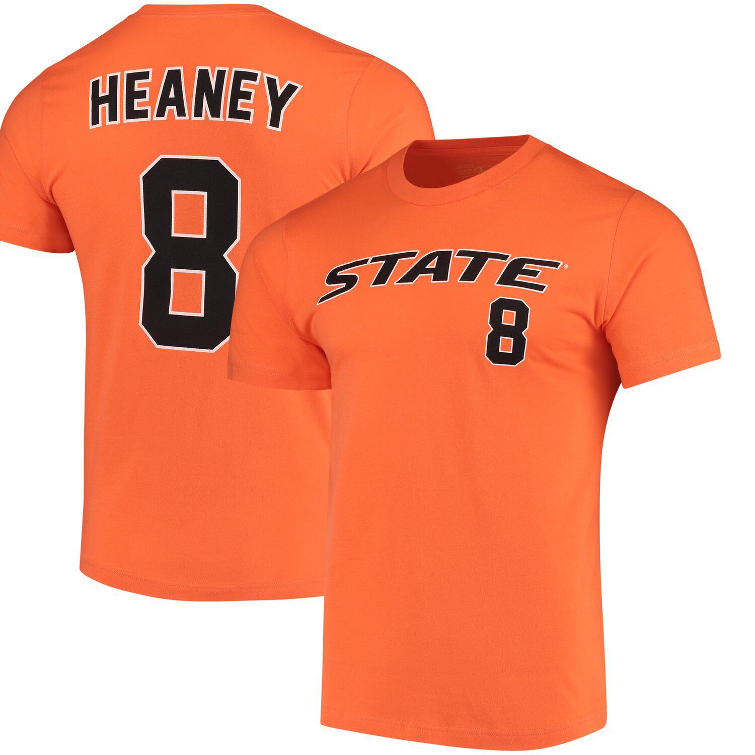 Image for Unbranded Men's Original Retro Brand Andrew Heaney Orange Oklahoma State Cowboys Baseball Name & Number T-Shirt at Kohl's.