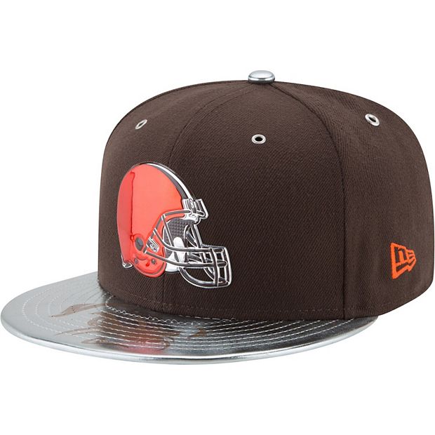 Men's New Era Brown Cleveland Browns Spotlight 59FIFTY Fitted Hat