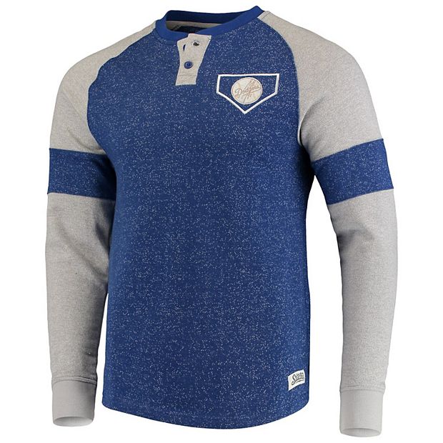 Dodgers Embroidered Raglan Crewneck Sweatshirt Unisex clothing