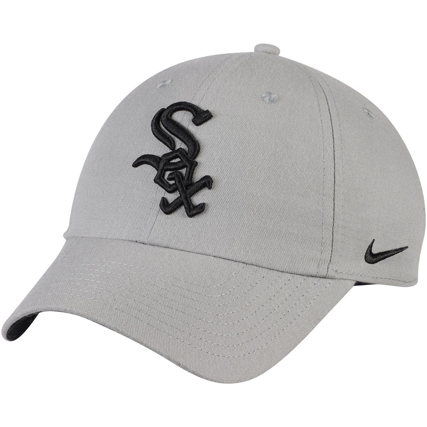 nike white sox hat