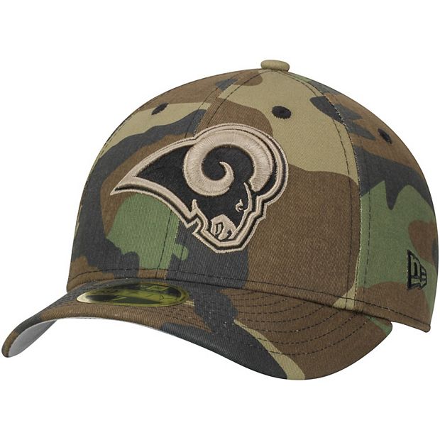 New Era Camo Los Angeles Rams Woodland 59FIFTY Fitted Hat