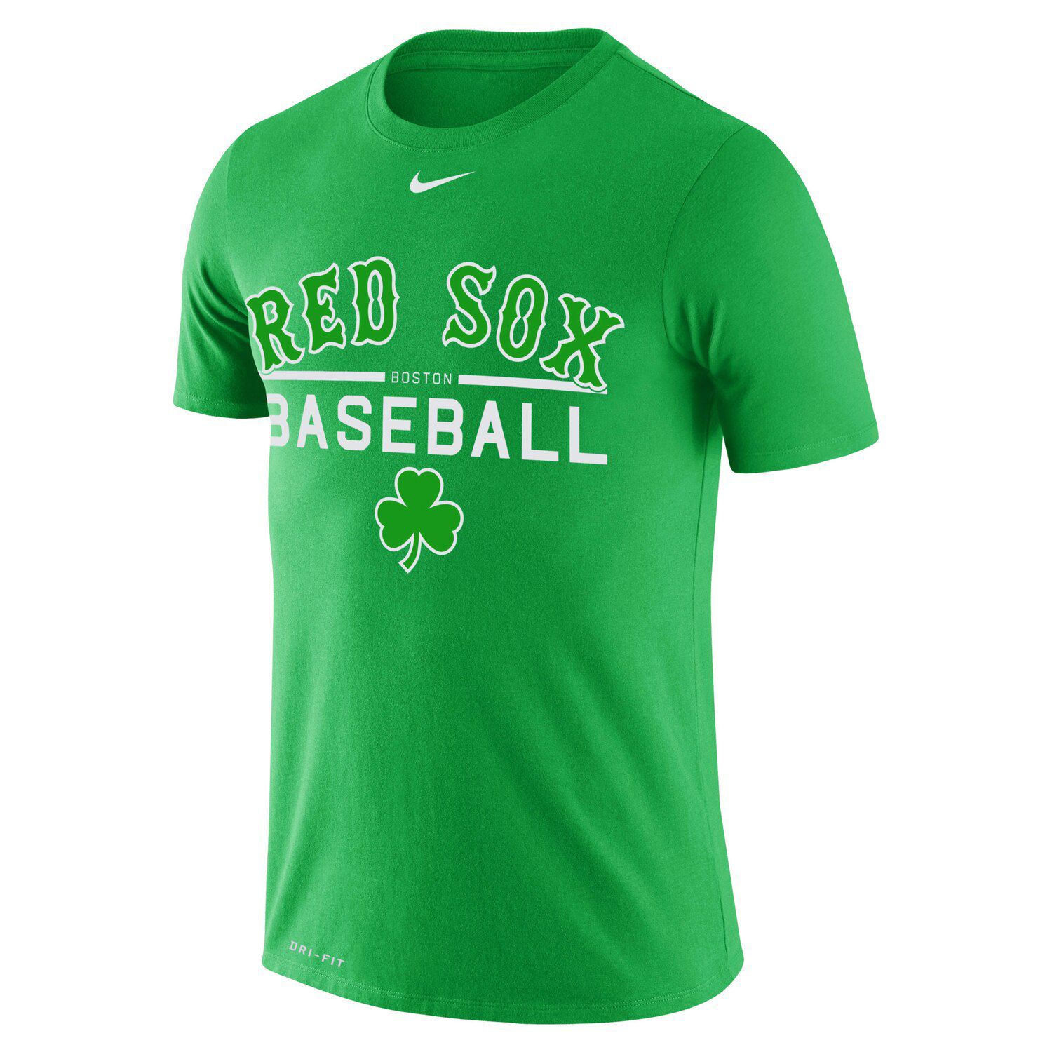 green red sox shirt