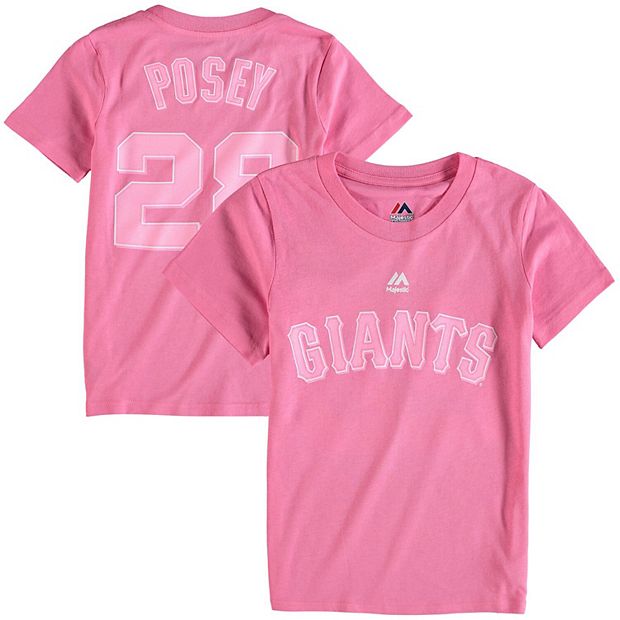 Men's Nike Buster Posey Orange San Francisco Giants City Connect Name &  Number T-Shirt