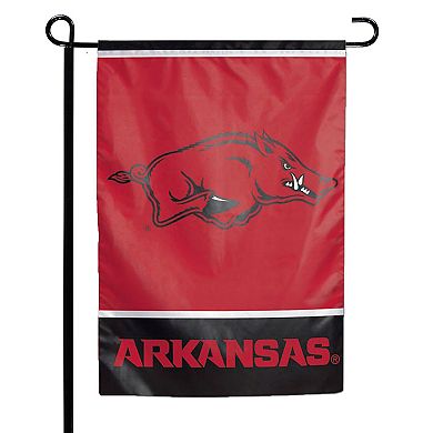 WinCraft Arkansas Razorbacks 12" x 18" Double-Sided Garden Flag
