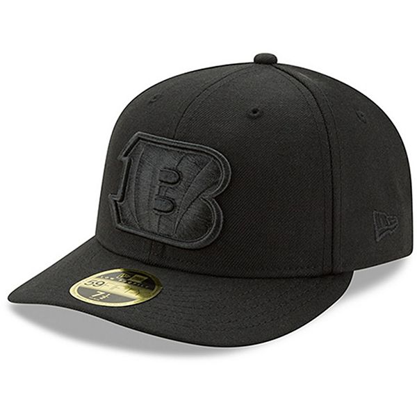 Cincinnati Bengals TRIPLE THREAT IDENTITY Black Fitted Hat