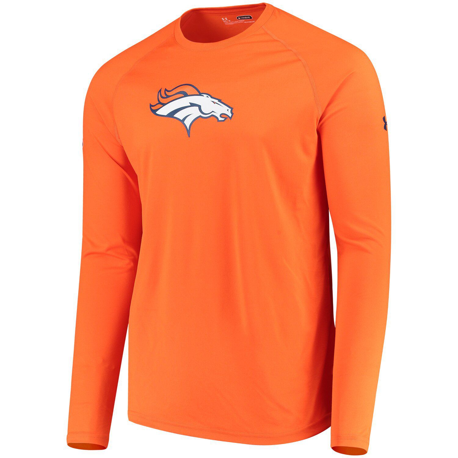 orange under armour long sleeve shirt