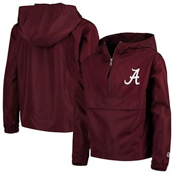 Youth Champion Crimson Alabama Crimson Tide Pack & Go Windbreaker Jacket