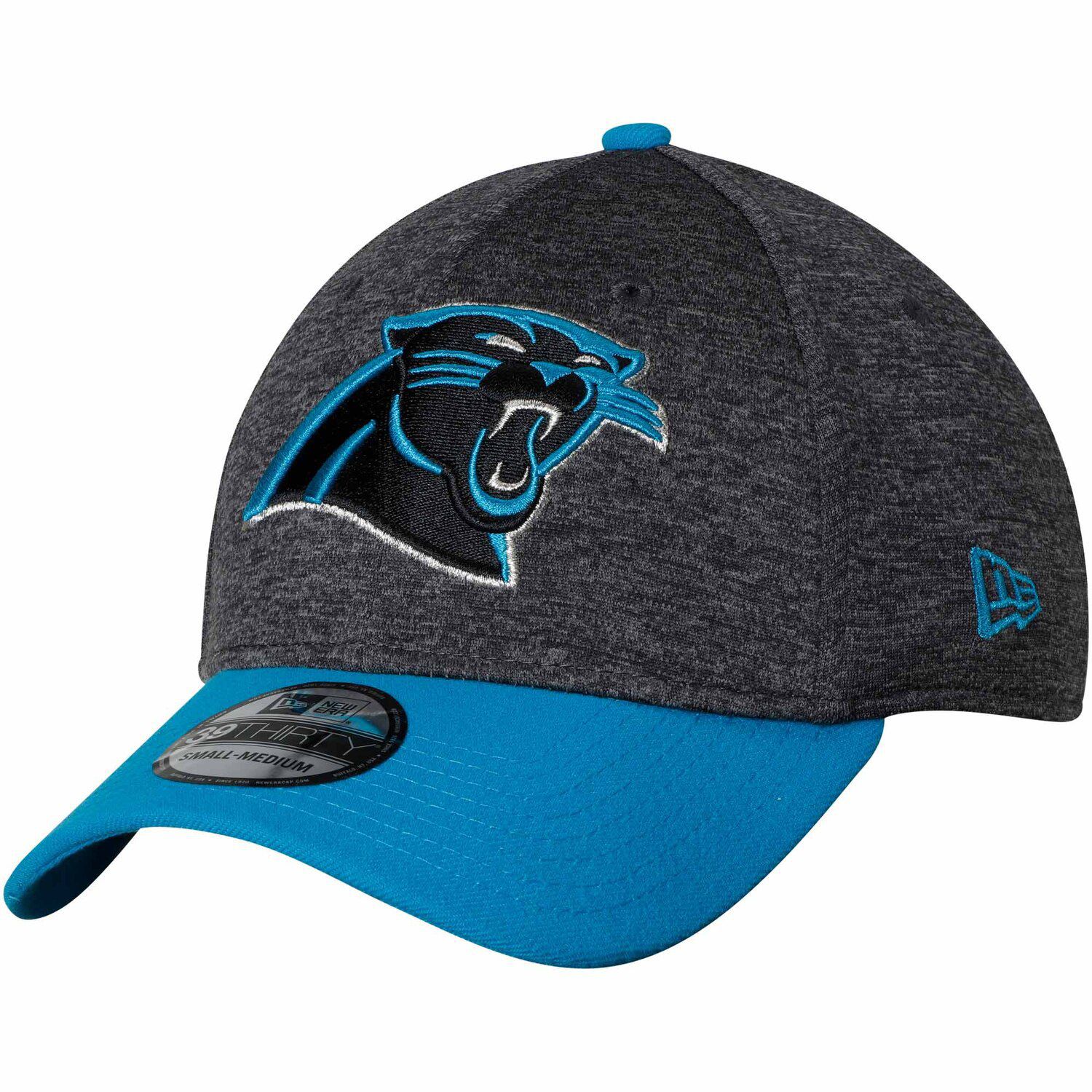 gray carolina panthers hat