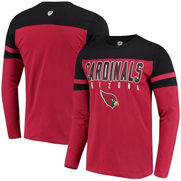 Arizona Cardinals Hands High Lifestyle Playoff Long Sleeve T-Shirt -  Cardinal/Black