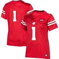 Under Armour Wisconsin Jonathan Taylor Jersey (Red)