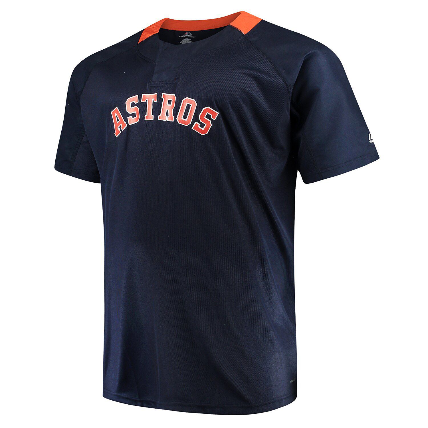 columbia men's houston astros navy tamiami performance short sleeve shirt