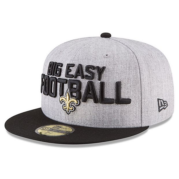 New Era New Orleans Saints 9Fifty Heather Adjustable Snapback Hat Cap