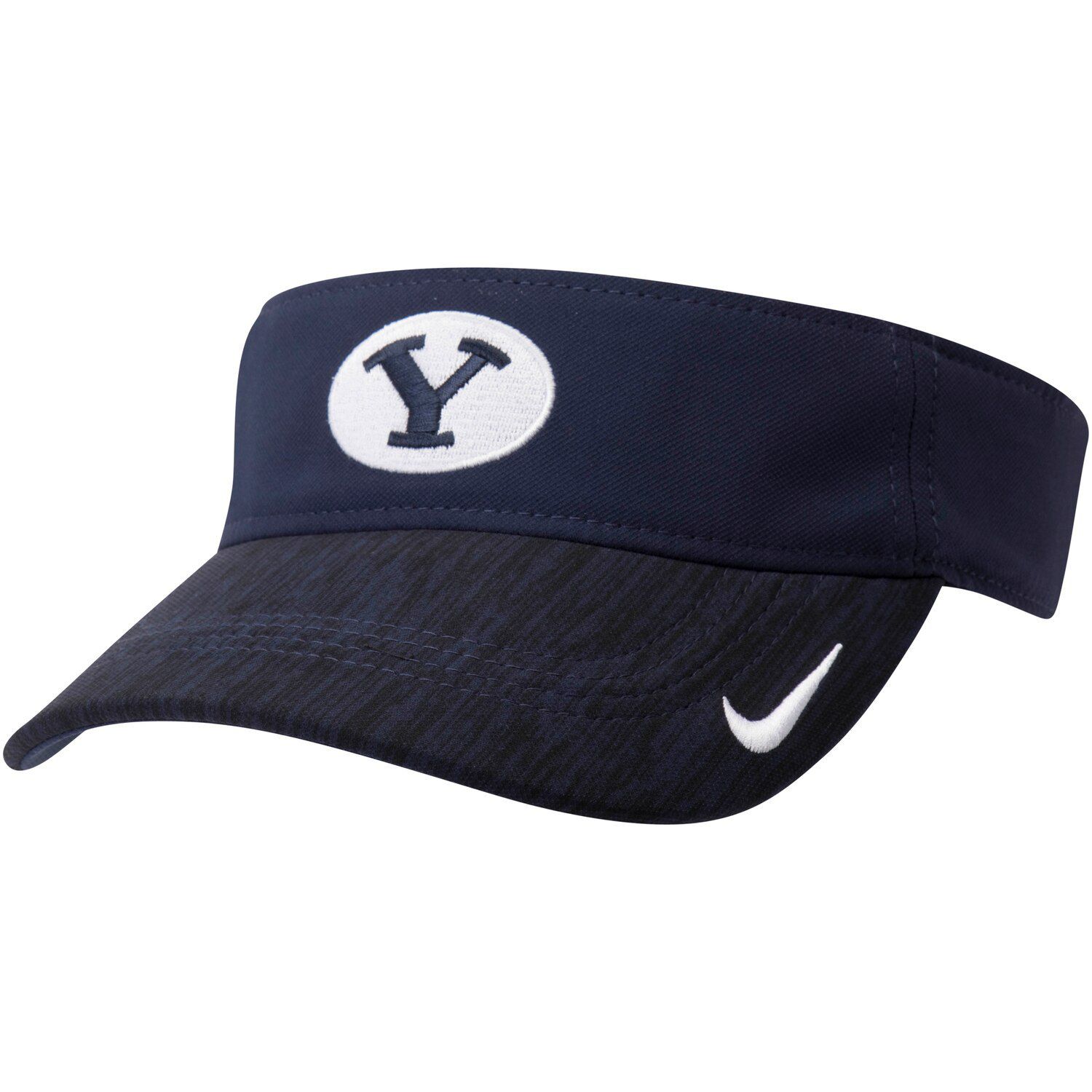 navy nike visor