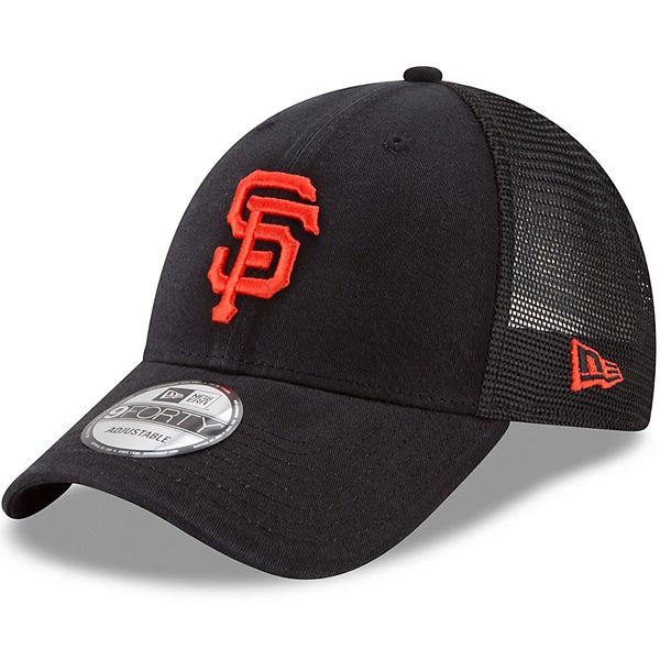 Men's San Francisco Giants New Era Black Branch Golfer Snapback Hat