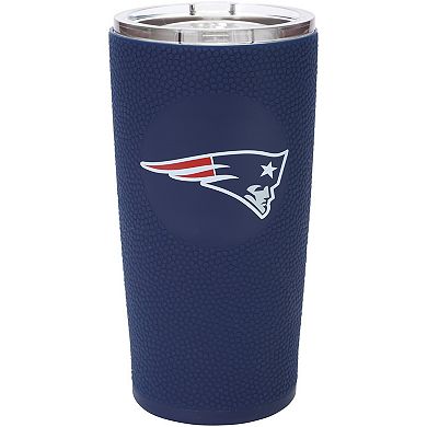 New England Patriots 20oz. Stainless Steel with 3D Silicone Tumbler