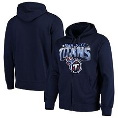 Profile Men's Charcoal Tennessee Titans Big & Tall Logo Pullover Hoodie